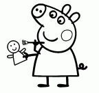Peppa Pig coloring (11)