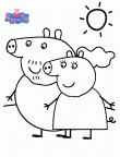Peppa Pig coloring (1000)