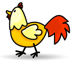 colorear gallina (1).gif