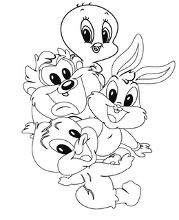 colorear baby looney toons (3).png