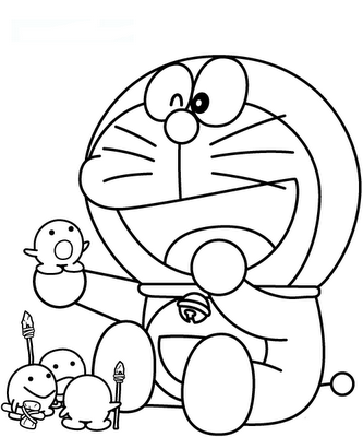 Dibujos para colorear Doraemon (4).png