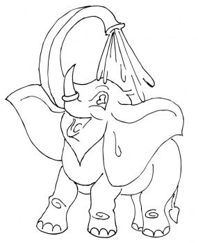 dibujos para pintar elefante (4).jpg
