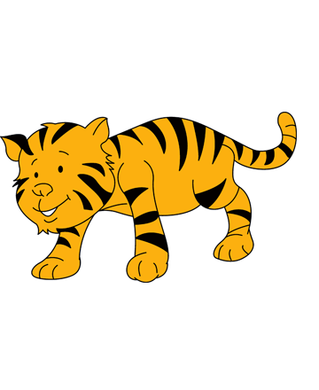 imagenes colorear  tigre (1).gif