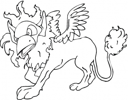 dibujos colorear animales mitologicos (6).jpg