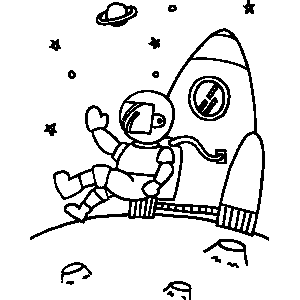 dibujos pintar astronauta (7)